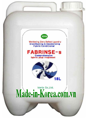 Bán hóa chất Hàn Quốc giặt làm mềm vải khử trùng, tẩy trắng Fabrinse-s